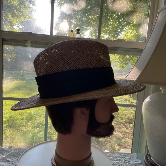 Men’s Hat: Safari Fedora Style Hat, Town Talk Louisville, KY, Pre-owned - Picture 6 of 12